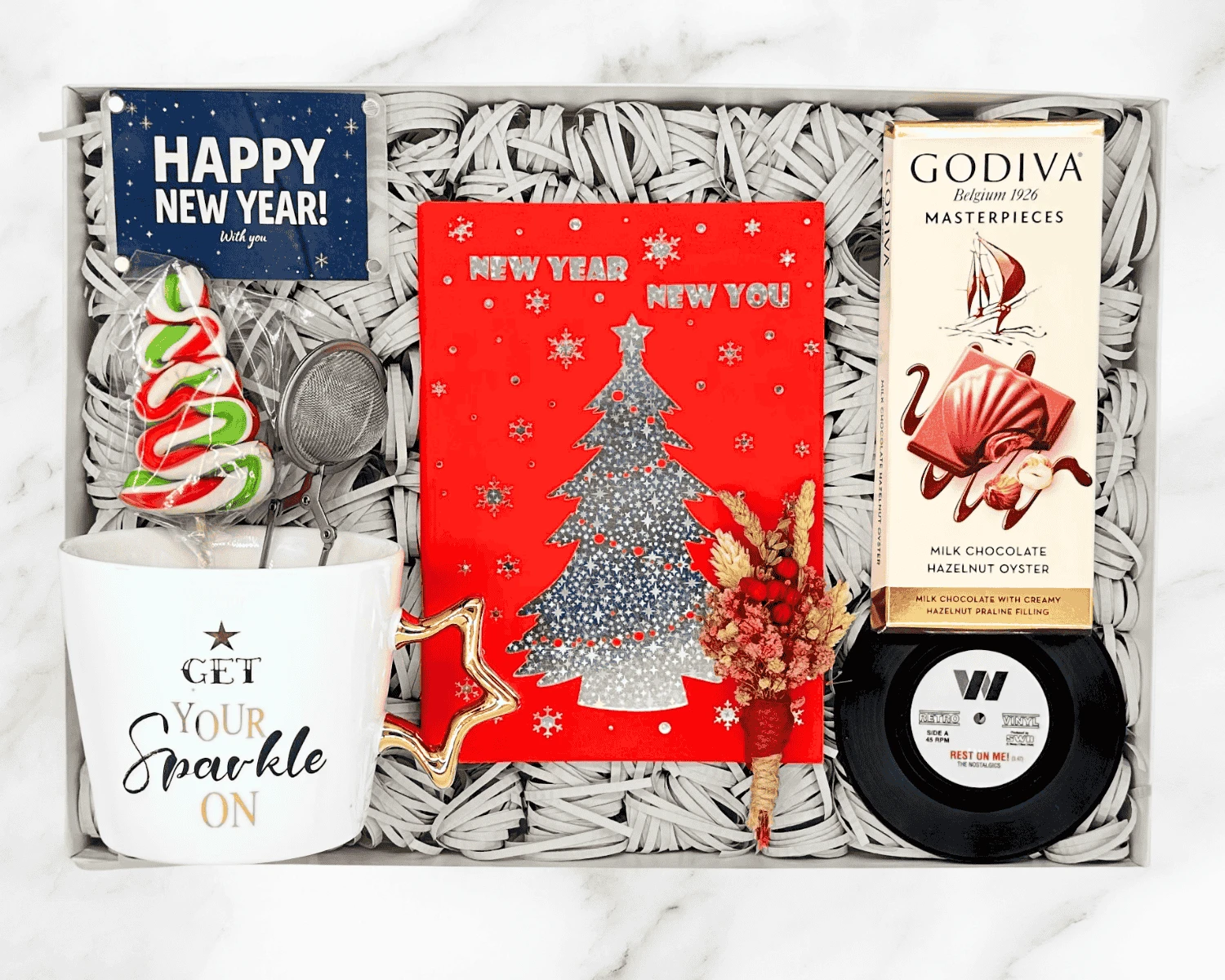 New Year New You Konsept Hediye Kutusu