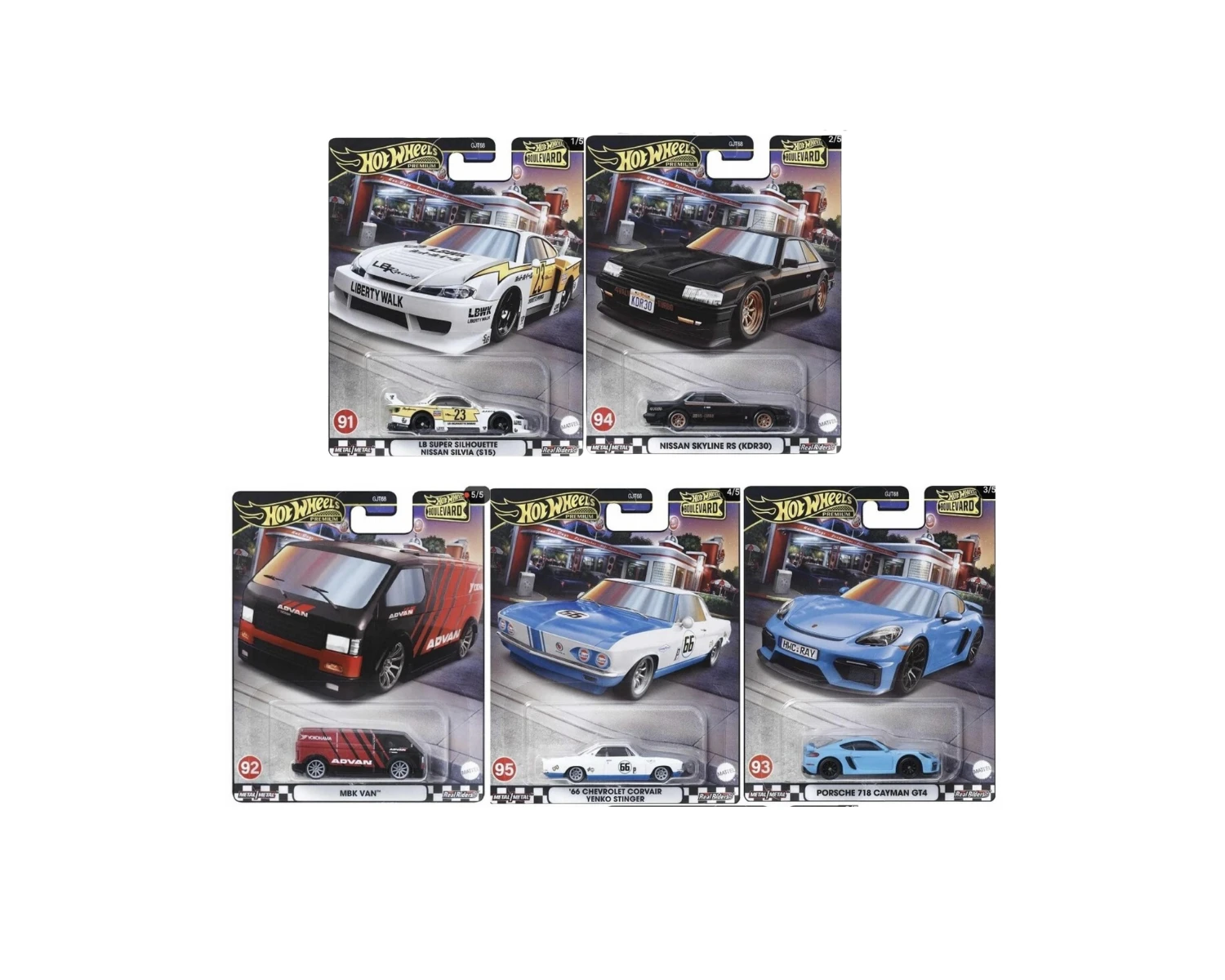 Hot Wheels Premium Boulevard (91-95)