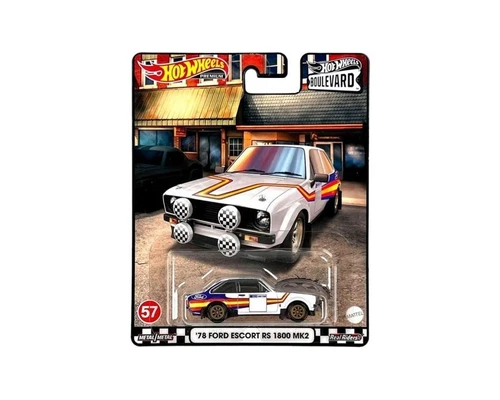 Hot Wheels Premium Boulevard 78 FORD ESCORT RS 1800 MK2