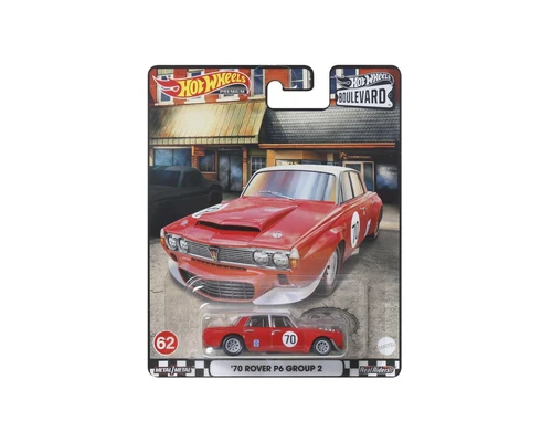 Hot Wheels Premium Boulevard 70 ROVER P6 GROUP 2