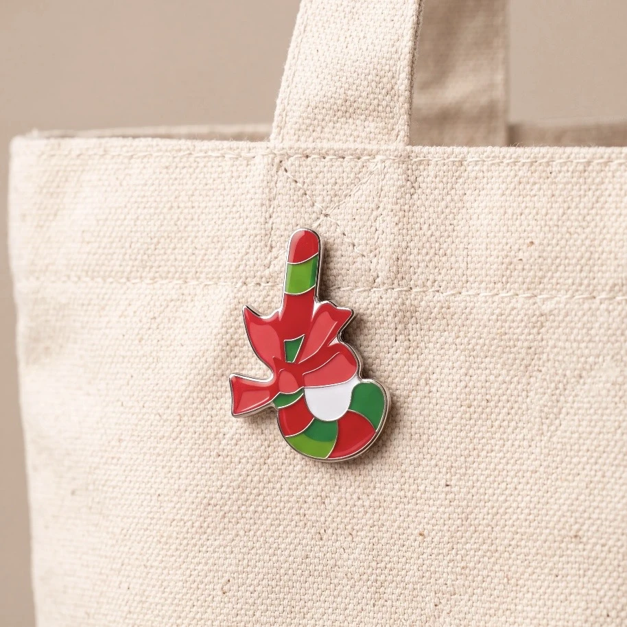 Baston Şeker (Candy Cane) Pin