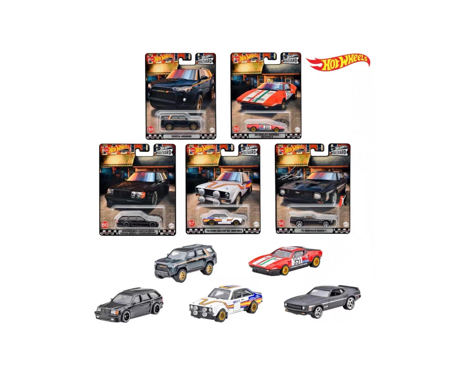 Hot Wheels Premium Boulevard (56-60)