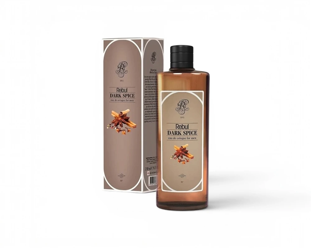 Dark Spice 270 ml Cam Şişe Kolonya