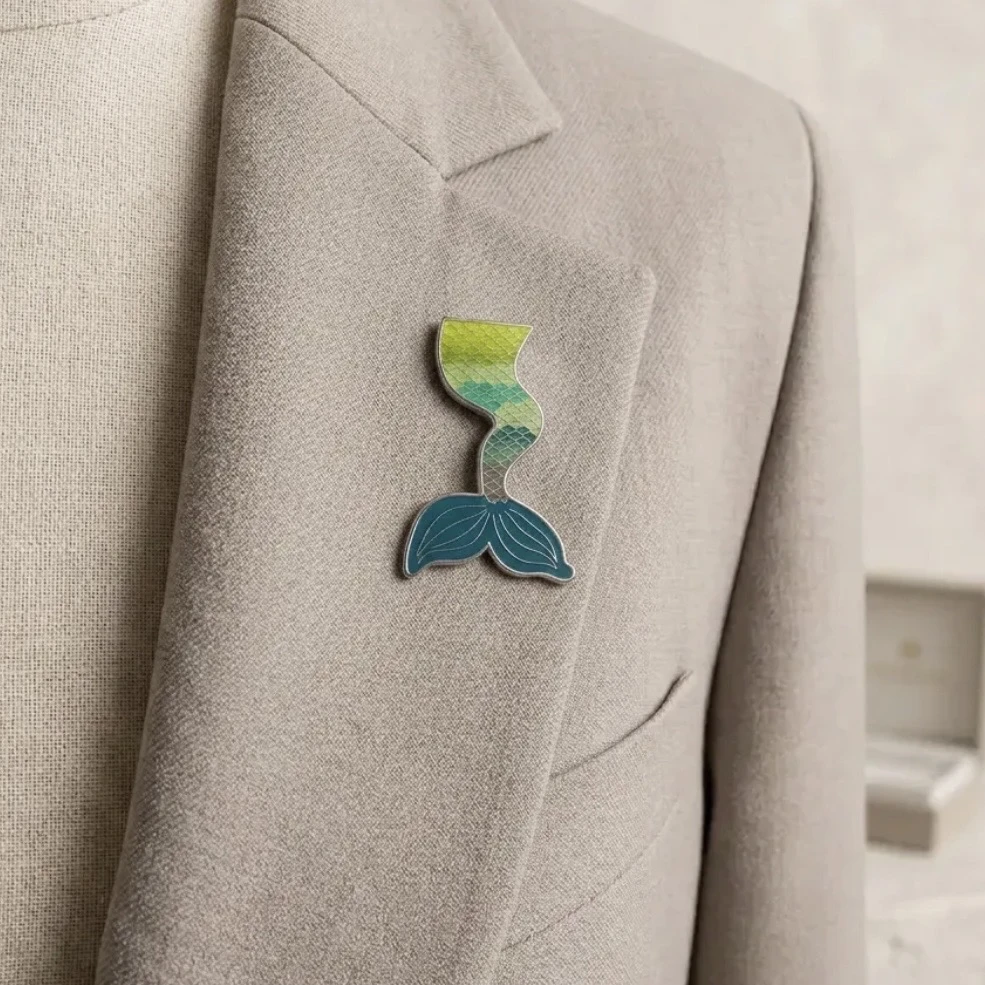 Deniz Kızı Kuyruğu Pin