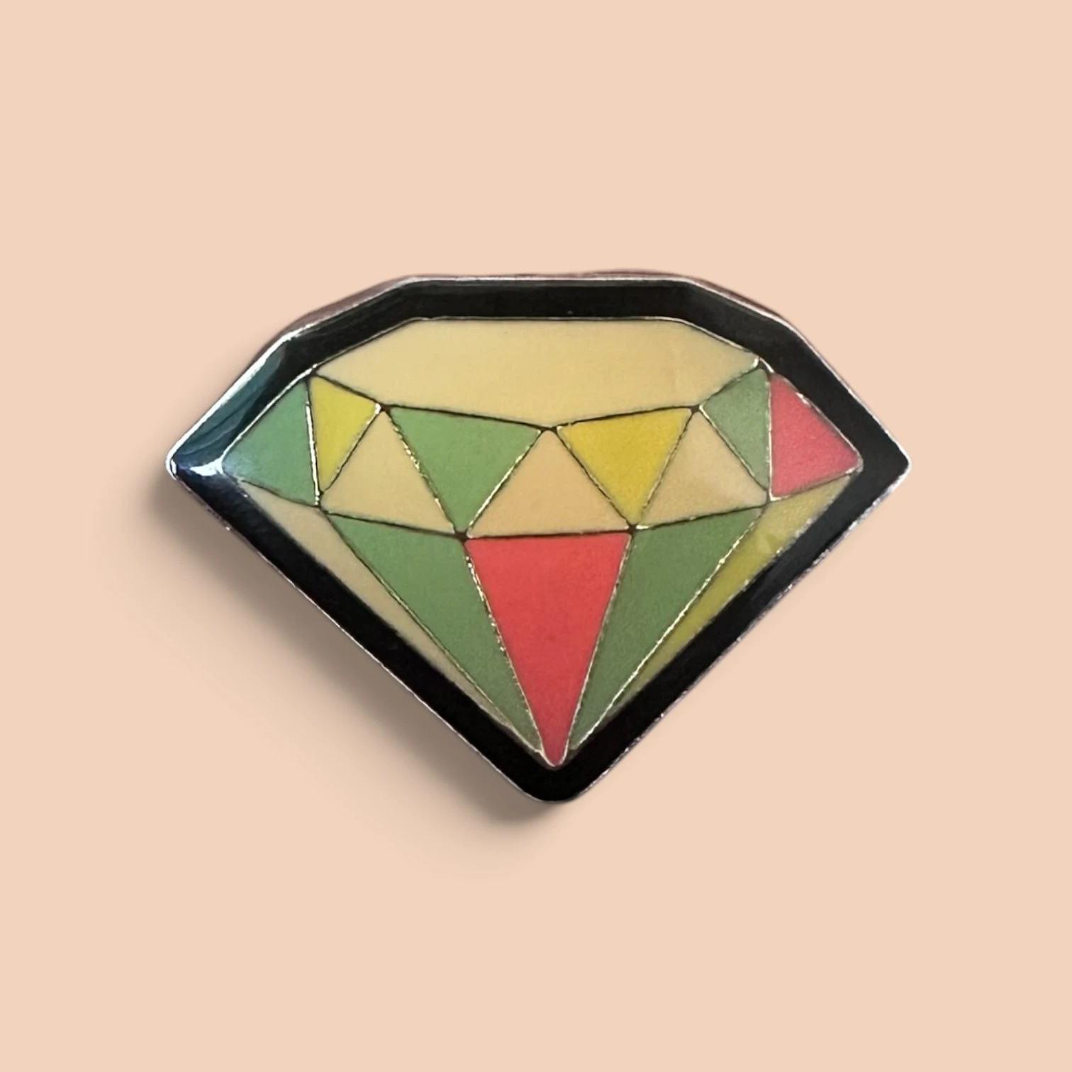 Elmas Pin (Renkli)