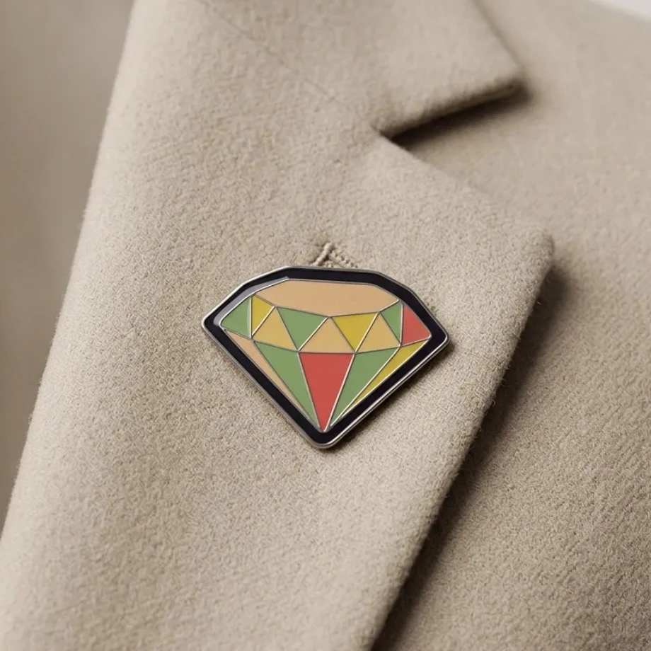 Elmas Pin (Renkli)
