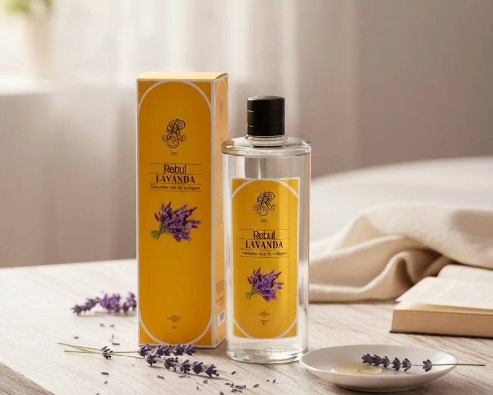 Lavanda 270 ml Cam Şişeli Kolonya | Rebul