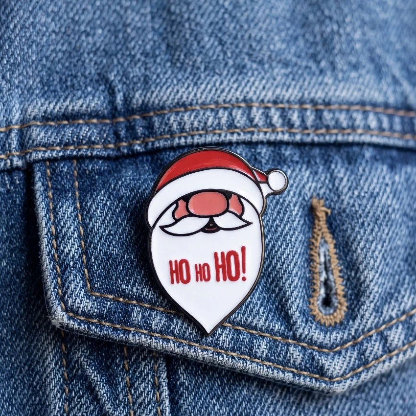 Noel Baba ’’Ho Ho Ho!’’ Pin