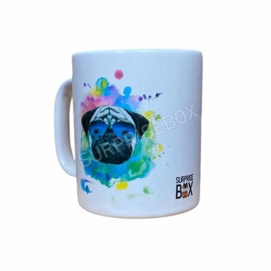 Pug Renkli Kupa