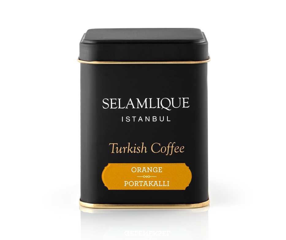 SELAMLIQUE Portakallı Türk Kahvesi 125 gr SurpriseBox