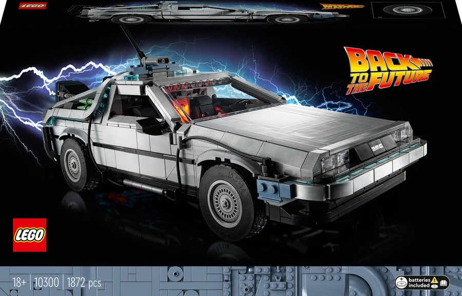 10300 LEGO Icons Geleceğe Dönüş Zaman Makinesi