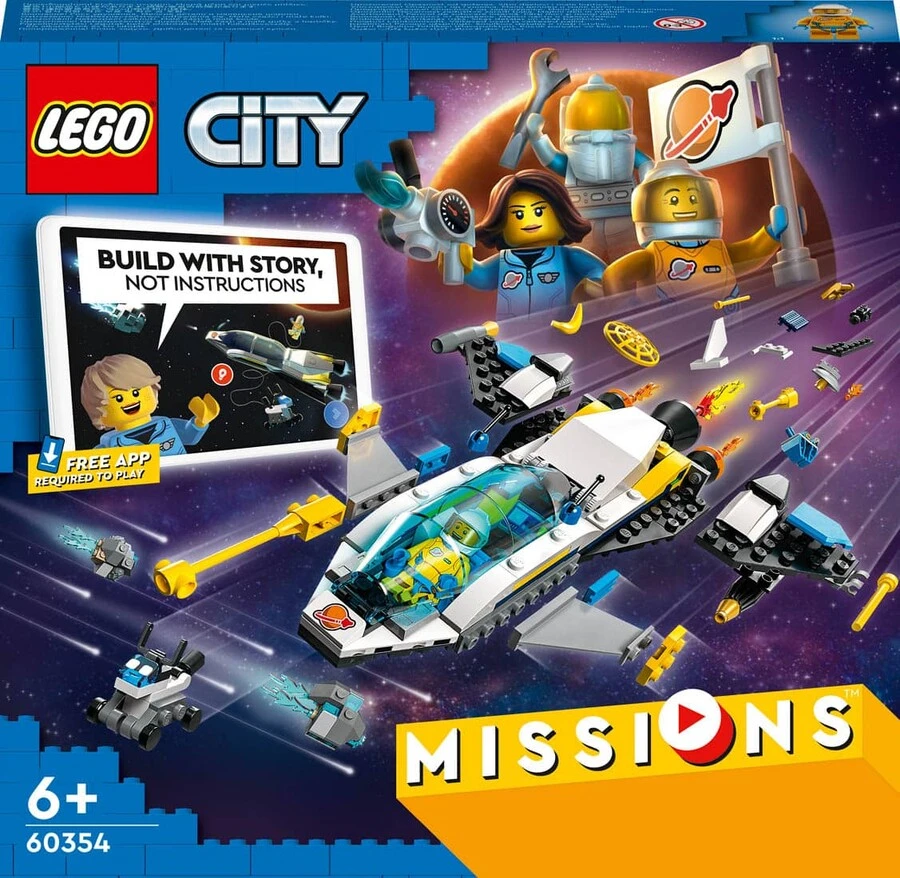 60354 LEGO City Mars Uzay Aracı Keşif Görevleri