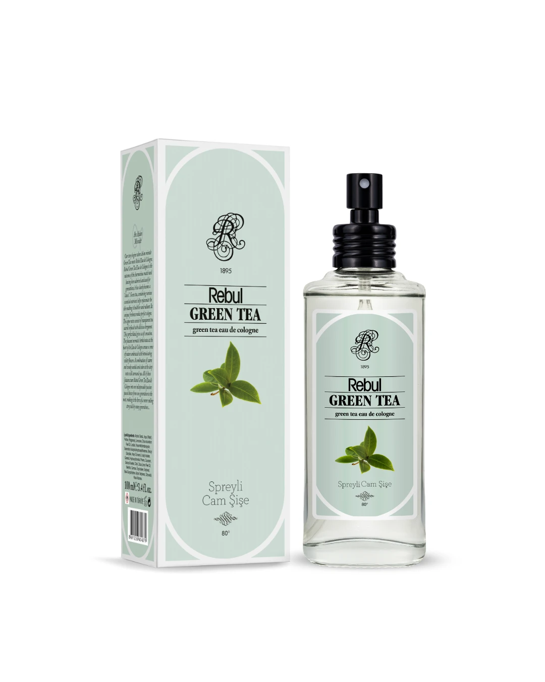 Green Tea 100 ml Kolonya | Rebul