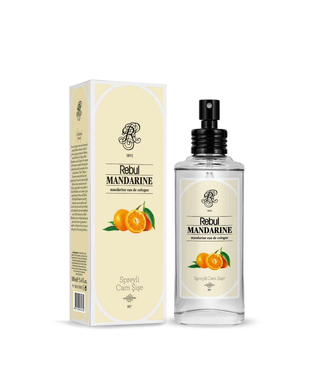Mandarin 100 ml Kolonya | Rebul