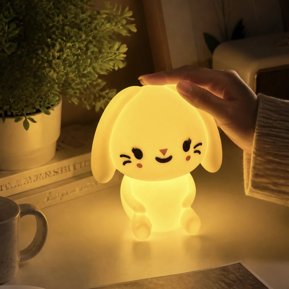 Sevimli Köpek Gece Lambası