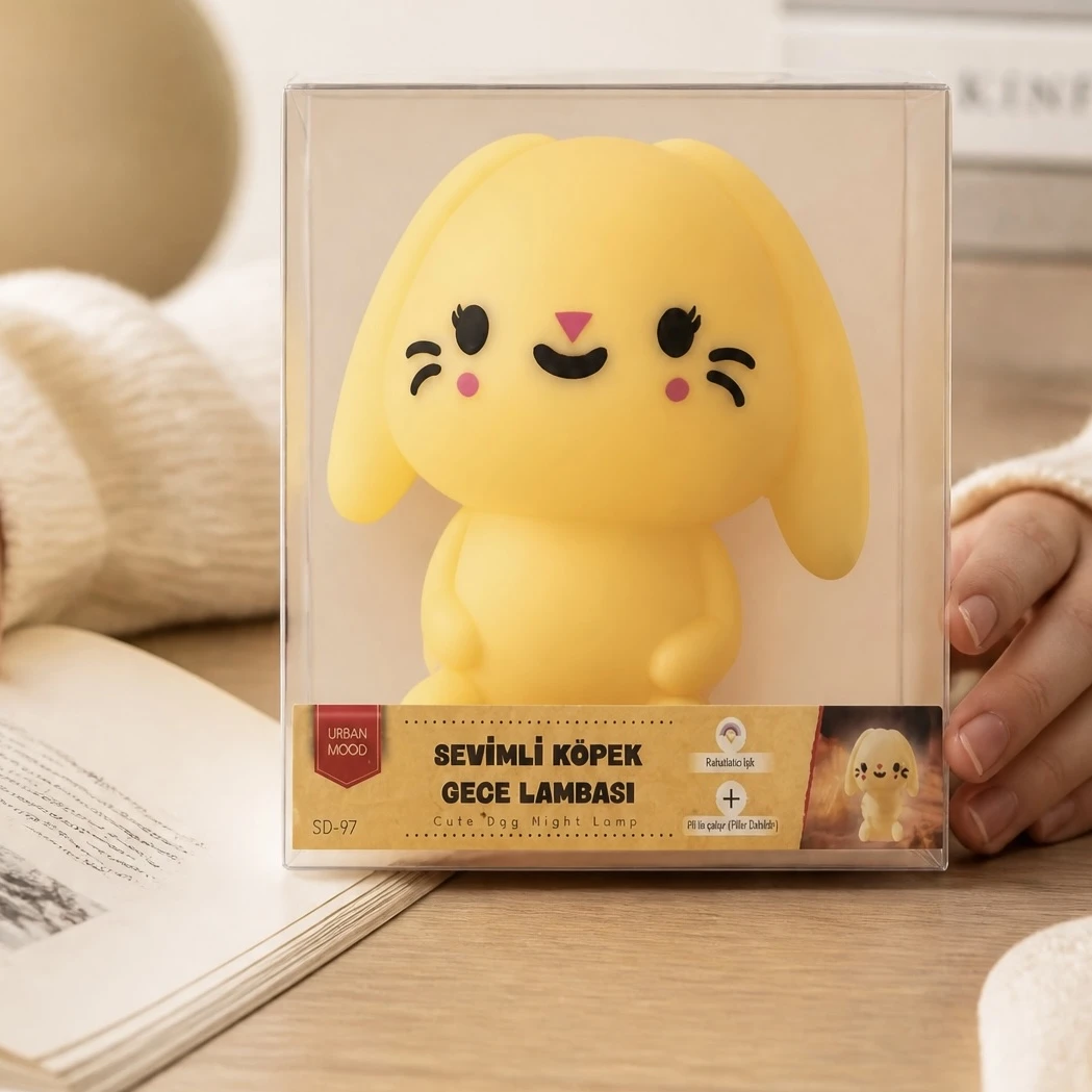 Sevimli Köpek Gece Lambası