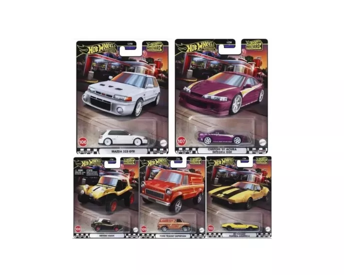 Hot Wheels Premium Boulevard 106-110