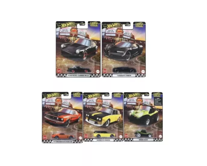Hot Wheels Premium Boulevard (121-125)