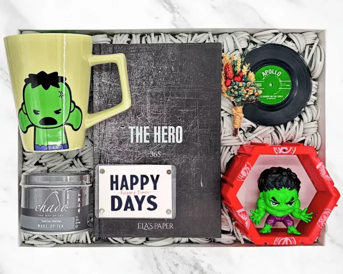 Hulk Gibi Güçlü Konsept Hediye Kutusu