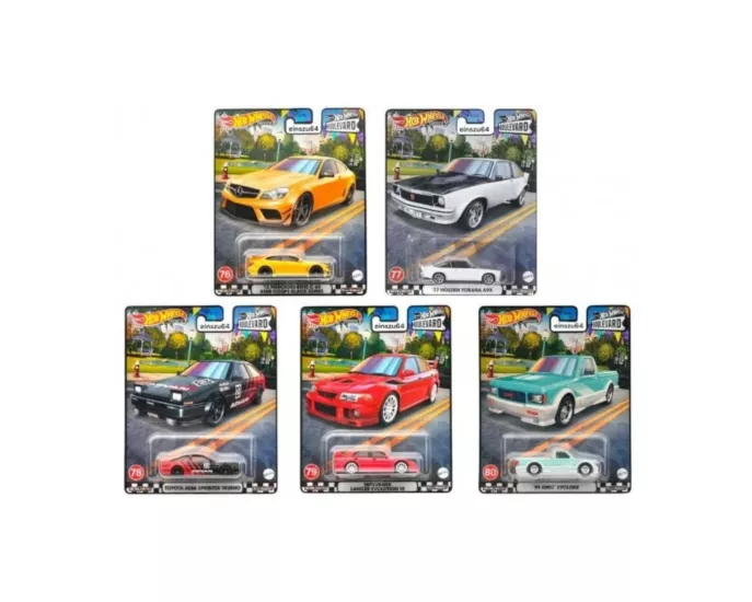 Hot Wheels Premium Boulevard (76-80)