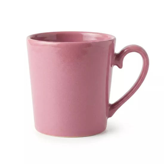 Açık Pembe Renkli Seramik Kupa Açık Pembe Renkli Seramik Kupa