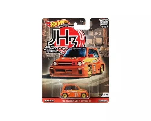 Hot Wheels Premium CAR CULTURE 2/5 85 HONDA CITY TURBO II