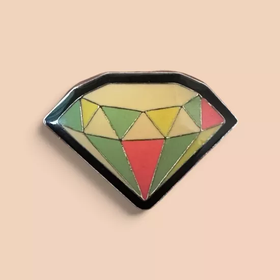 Elmas Pin (Renkli)