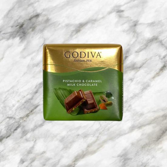 GODIVA | Antep Fıstıklı Karamelli Çikolata 60gr
