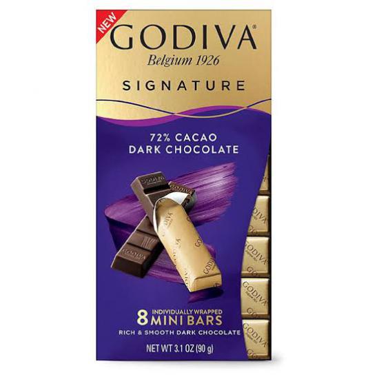 GODIVA | Signature - %72 Cacao Dark Chocolate - SurpriseBox