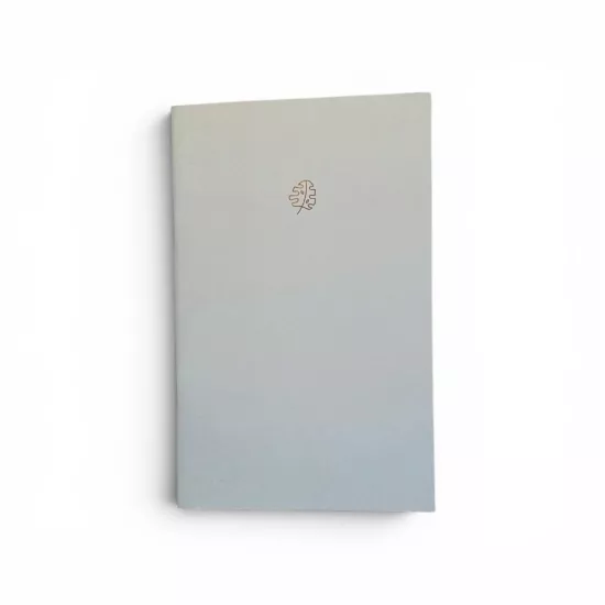 Yaprak Desenli Yeşil Soft Pastel Notebook