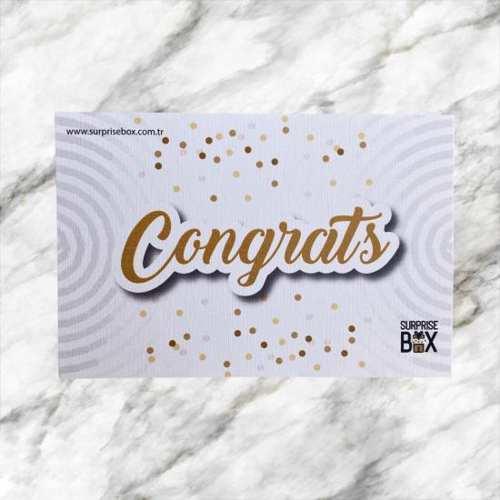 Congrats Tebrik Kartı