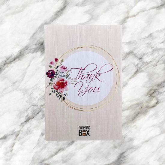 Thank You 2 Tebrik Kartı