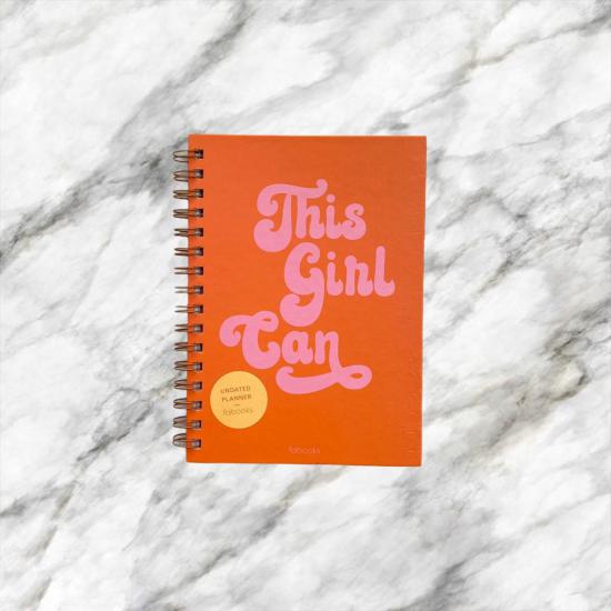 This Girl Can Undated Planner