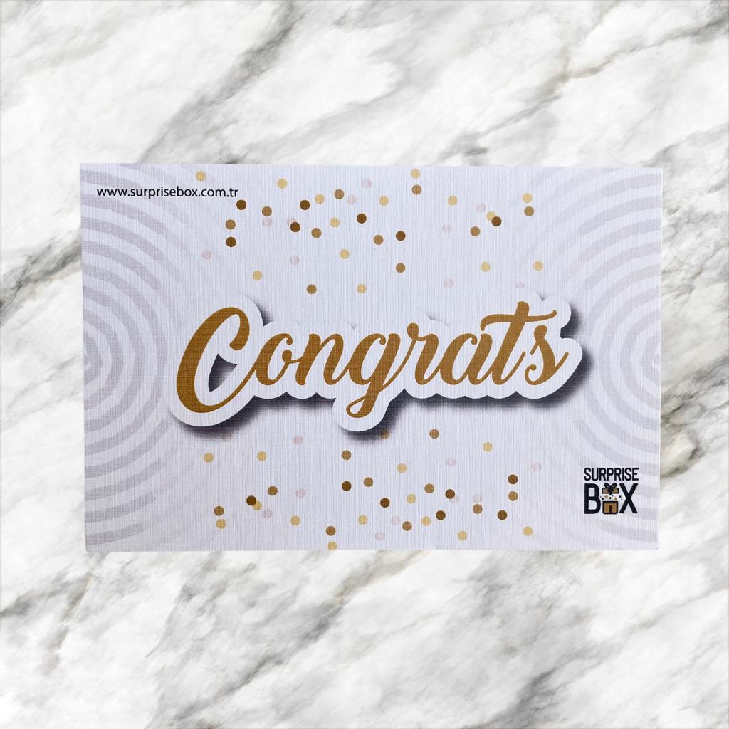 Congrats Tebrik Kartı
