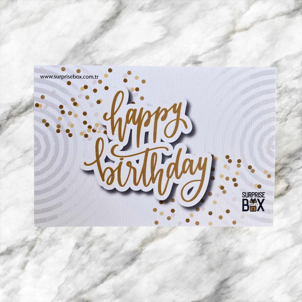 Happy Birthday 3 Tebrik Kartı