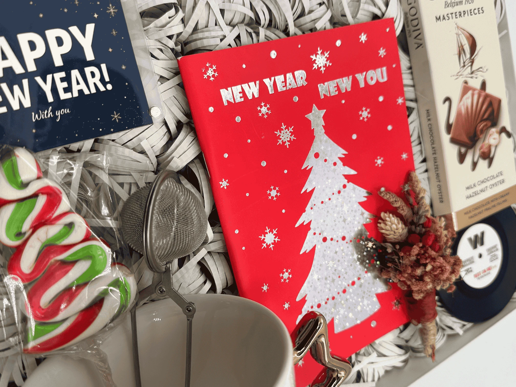 New Year New You Konsept Hediye Kutusu