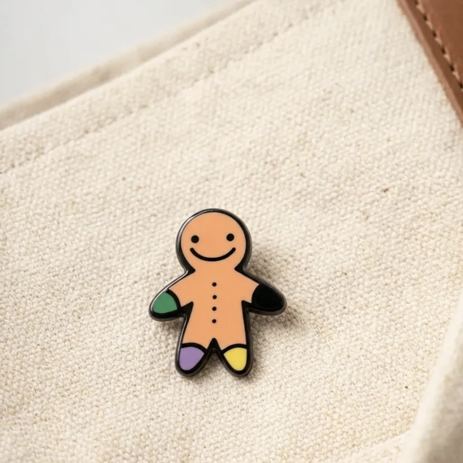 Zencefilli Kurabiye Adam Pin